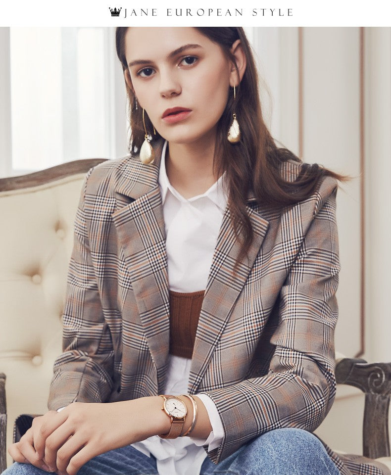 OLEVS Milanese Steel Band Quartz Women's Watch 5190