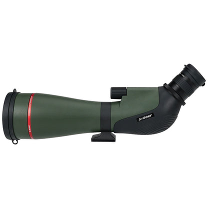 Telescópio terrestre Svbony SA412 20-60X80 com câmera Wi-Fi para fotografia e observação de pássaros