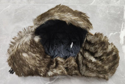 Camouflage Military Winter Hat Thermal Ear Flap Skiing Outdoor Sports Windproof Tactical Cap