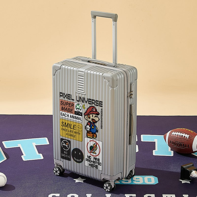 2025 New Large-capacity Suitcase 20/22/24/26/28-inch Cart Box Travel Boarding Case Portable Trolley Suitcase Roller Suitcase