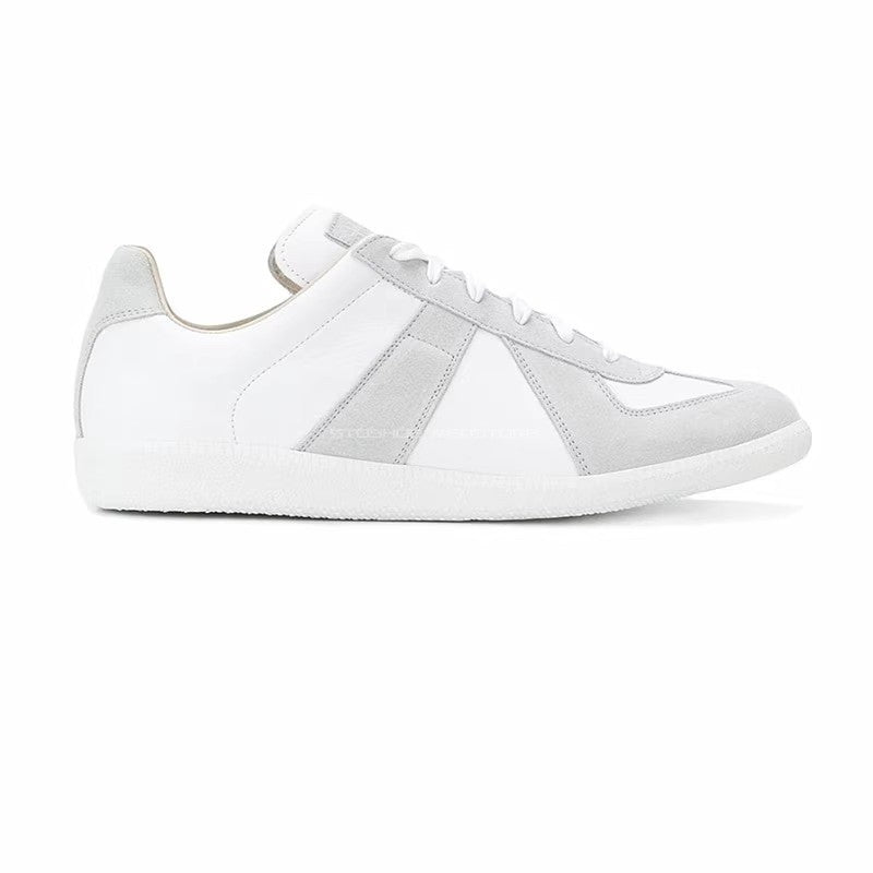 Men's Casual Sports Shoes 2025 Autumn New Niche Black Agan Suede Leather Easy-Matching Simple Board Shoes Fashion Training Shoes