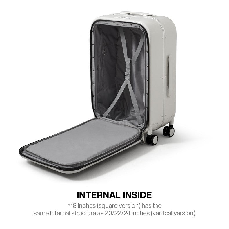 Mixi Patente Design Mala de Viagem com Estrutura de Alumínio Mala de Rodinhas de Bordo Bonita para Cabine 18 20 24 Polegadas M9260