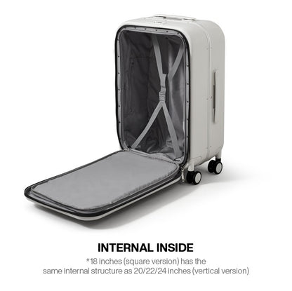 Mixi Patente Design Mala de Viagem com Estrutura de Alumínio Mala de Rodinhas de Bordo Bonita para Cabine 18 20 24 Polegadas M9260