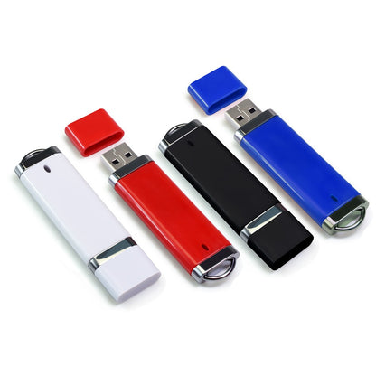 20 unidades/lote Pen drive USB à prova d'água 1GB 2GB 4GB 8GB 16GB 32GB 64GB Pendrive de Metal Unidade Flash USB de Memória em Cartão