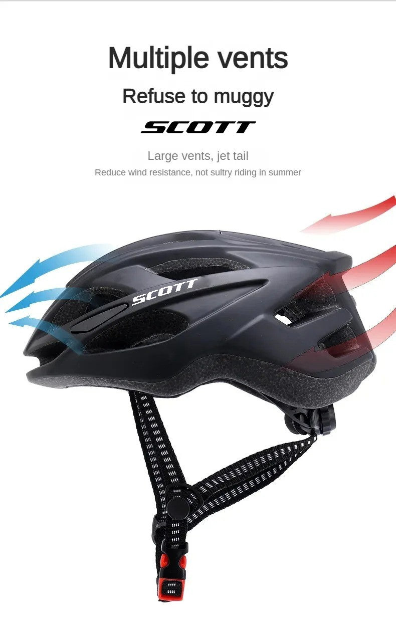 Capacete de ciclismo para homem e mulher com 18 aberturas de ventilação, alça ajustável e espuma EPS, certificado CPSC/CE para bicicleta de estrada, MTB, deslocamento.