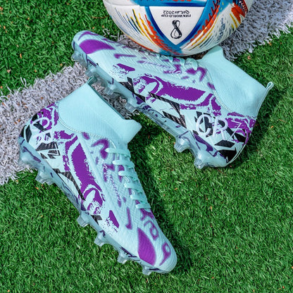 Man Football Shoes Professional Society Soccer Cleats Soccer Boots Non-slip Training Sneaker Artificial Quality Grass Footwear