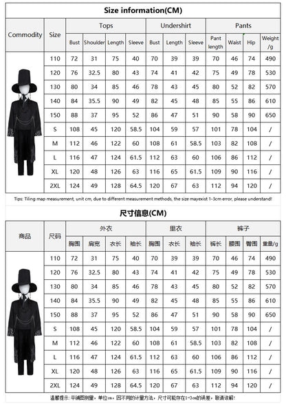 Movie Saja Boys Role Play Props Party Cosplay Set for K-POP Boys Jinu Halloween Party Cosplay Comic Exhibition Costume Outfit