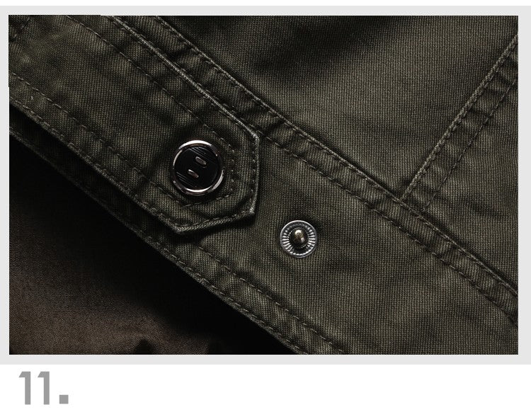 New 2023 Casual Army Military Jacket Men Plus Size M-6XL Jaqueta masculina Air force one Spring & Autumn Cargo Mens Jackets Coat