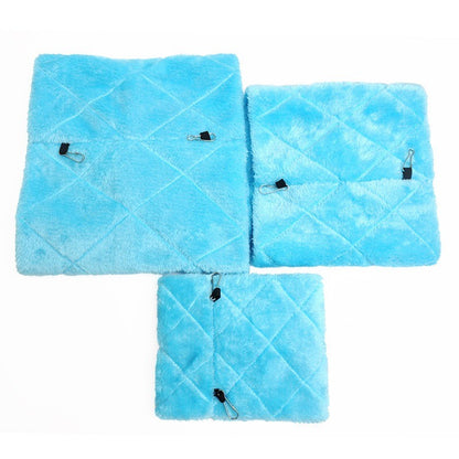 Cama de Pássaro de Inverno para Animais de Estimação Gaiolas de Papagaio Quente Pelúcia Rede Cabana Tenda Cama Caverna Suspensa para Dormir e Chocar Acessórios para Pássaros