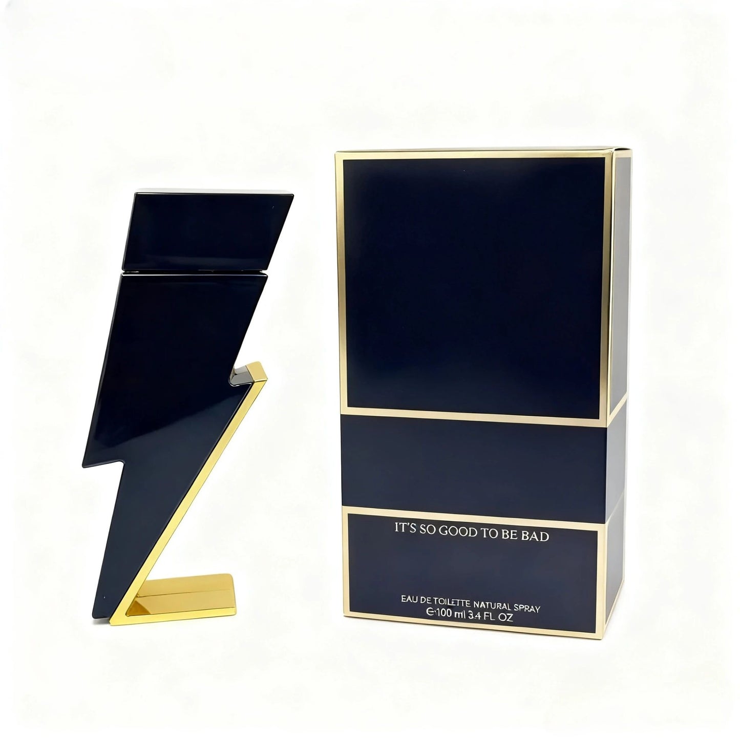 100ML Brand Bad Boy Eau de Toilette for Men-Leather & Cannabis Scent, Bold Masculine Long Lasting Perfume Cologne, Gift for Him