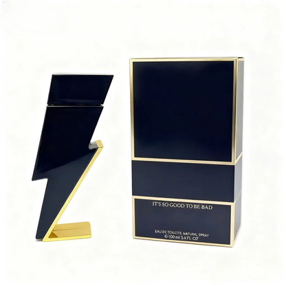 100ML Brand Bad Boy Eau de Toilette for Men-Leather & Cannabis Scent, Bold Masculine Long Lasting Perfume Cologne, Gift for Him