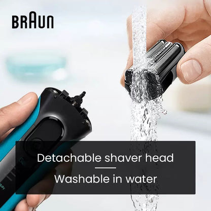 Braun Electric Shaver 3 Series ProSkin 3040S 3010S Reciprocating Shaver For Men Shaving Machine With Trimmer 100-240v