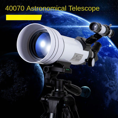 Maifeng 40070 Astronomical Telescope 333x Phone Adapter Sturdy Tripod Moon Planet Stargazing Birding Beginners Portable Scope