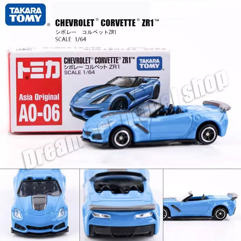 1:64 TOMICA Series Ferrari SP3 BMW I4 Carros Miniatura de Metal para Coleção Brinquedo de Presente Atacado