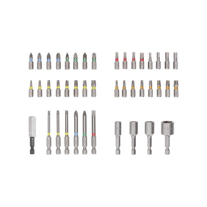 Bosch Jogo Extra Duro 43 peças Ponta de chave de fenda elétrica material de aço modificado S2 Broca de cabo hexagonal Acessórios Bosch
