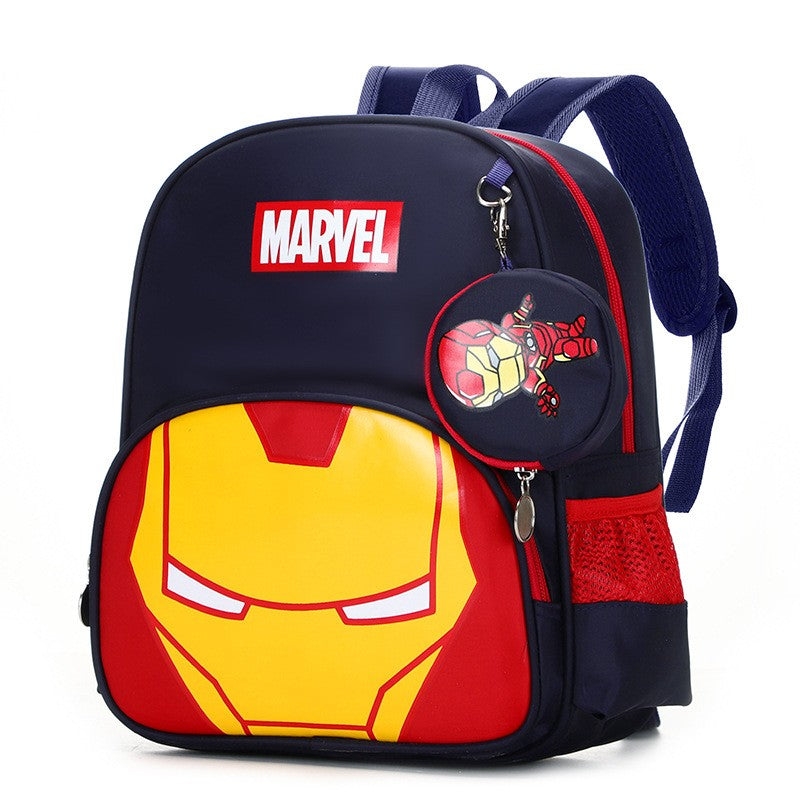 Novas Mochilas Escolares Infantis Meninos Meninas Homem-Aranha Desenho Animado Mochilas Infantis para Jardim de Infância Mochilas Ortopédicas para Crianças de 4 a 13 Anos