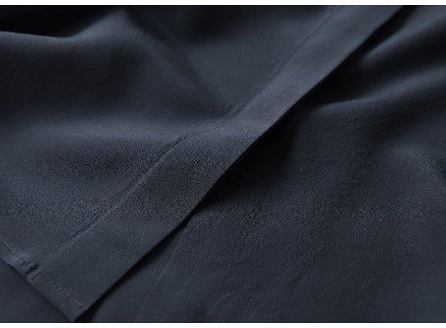 2025 Spring New Women's Silk Shirt Women's Long Sleeve 100% Mulberry Silk Blouse 16 MM White-collar OL Style Shirts For Women