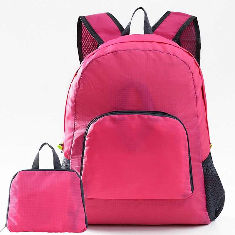 Mochila Dobrável para Camping Caminhada Ultraleve Dobrável Bolsa de Viagem Daypack Esportiva para Homens e Mulheres