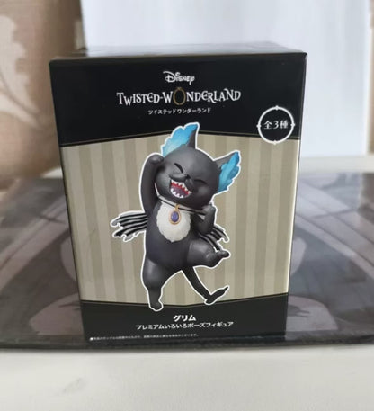 Genuine Bandai Q posket Series Disney Twisted Leona Jack Ruggie Wonderland Azul Ashengrotto Colecionáveis Brinquedos de Modelo Presente