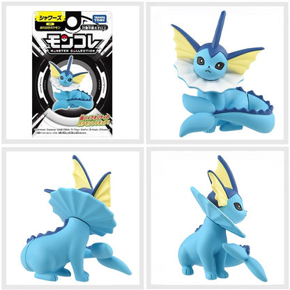 Original TAKARA TOMY Pokemon Figurine Toys Mimikyu Sylveon Lapras Charizard Umbreon Vaporeon Snorlax Model Dolls Birthday Gifts