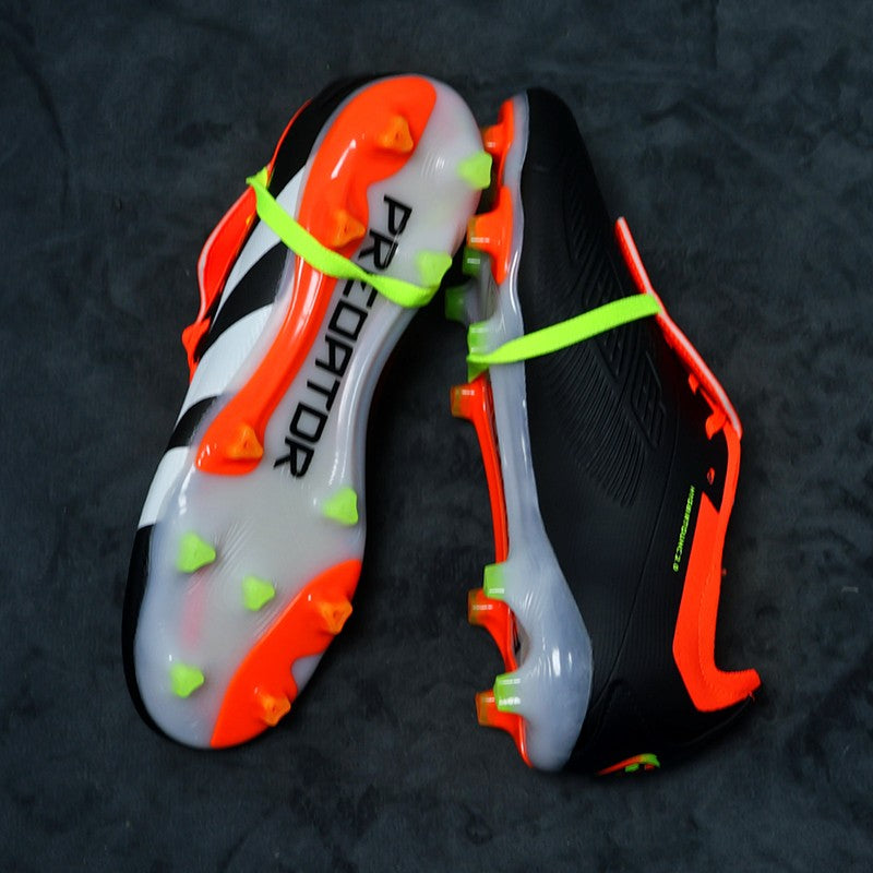 Q-2502 High Quality Mens Soccer Shoes Non-Slip Turf Soccer Cleats for Kids TF/FG Training Football Boots Chuteira Campo 35-45