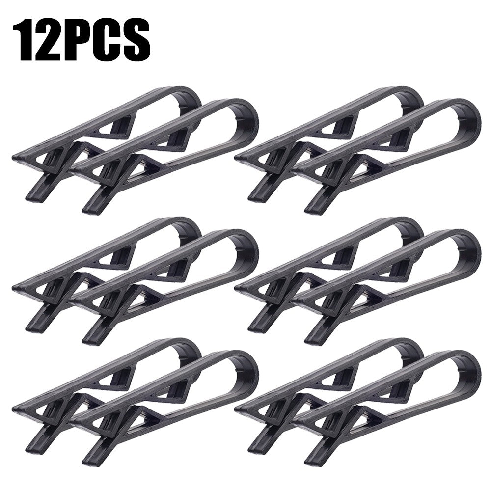 36/2 peças Clipes Fixadores para Lixo Suporte Antiderrapante para Sacola de Lixo Clipes Seladores para Sacos de Salgadinhos Organizador de Cozinha