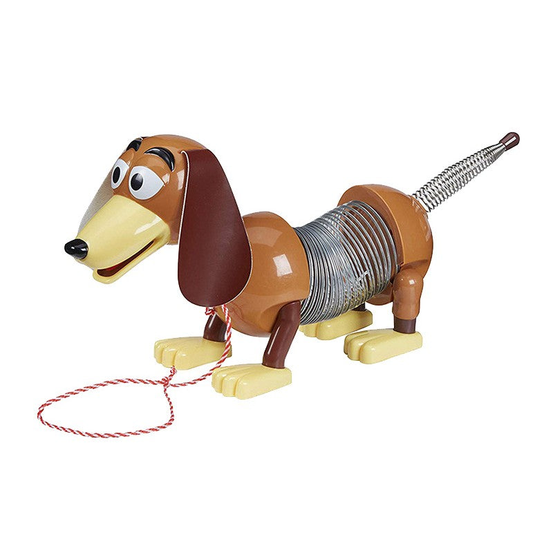 Original Disney Pixar Toy Story 4 Falante Estica Slinky Dog Bonecos de Ação Brinquedos de Animais Anime Fala Inglês Brinquedo Presente Infantil