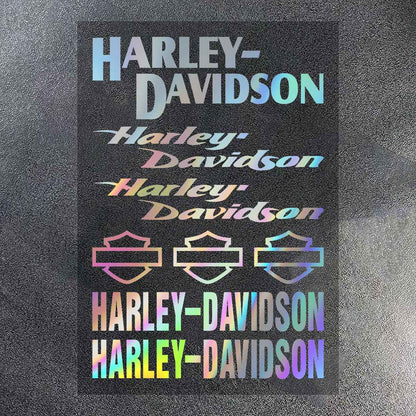 Para Harley Davidson Adesivo Logotipo Moto Tanque Capacete Bicicleta Decalque de Vinil Kit Para Electra Glide 1250S PA1250