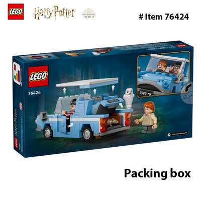 LEGO 76424 Harry Potter Voe Com o Ford Anglia, Carro Montável de Brinquedo com 2 Minifiguras, Carro Harry Potter, Presente para Meninos e Meninas a partir de 7 Anos