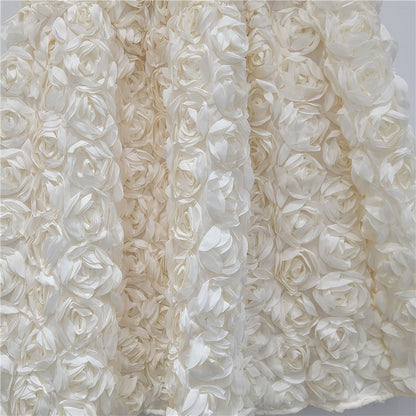 3D Flowers Women Skirts Autumn Winter Solid A-line Vintage Faldas Mujer Korean Fashion Hyperbole Elegant Long Skirt JJ1746