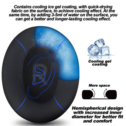 Replacement Foam Ear Pads for HyperX Cloud 123 Alpha, II,III,Stinger,Silver,Core,X,S,Pro Headphones memory foam Earpads Protein