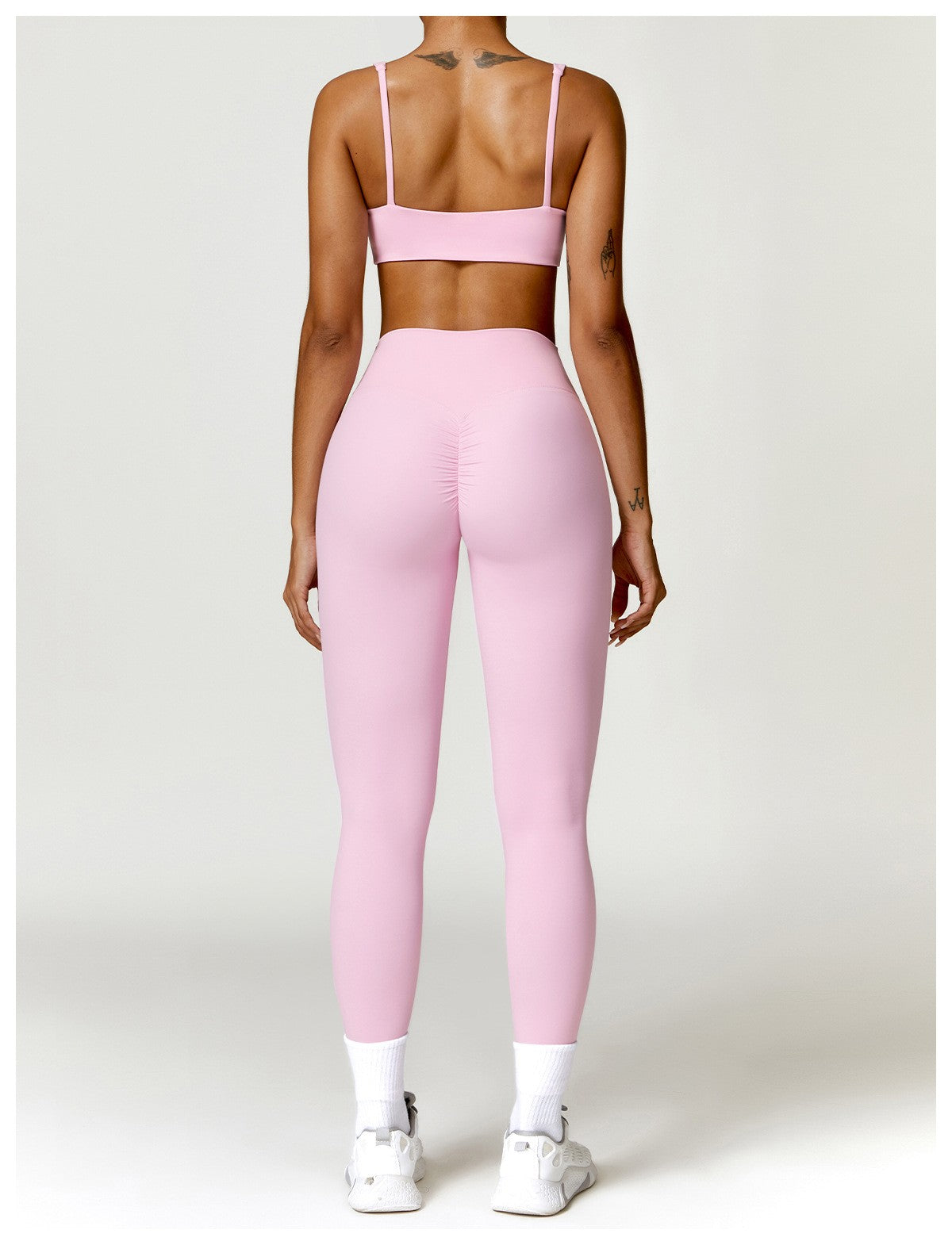 2PCS Yoga Set Women Gym Long Sleeve Sports Suits Fitness Bra Crop Top Workout Clothes Female Athletic Wear Legging Sportswear