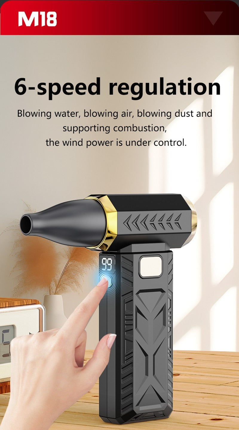 Xiaomi Ventilador Soprador de Churrasco Portátil 250000RPM Soprador de Ar Ventilador Violento para Churrasco ao Ar Livre Piquenique Fogo Ferramentas Elétricas para Churrasco