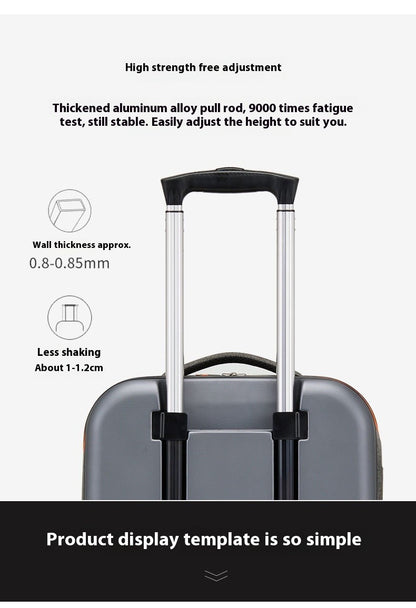 Nova mala de viagem dobrável, design multifuncional de 20 polegadas, para embarque e negócios, com senha