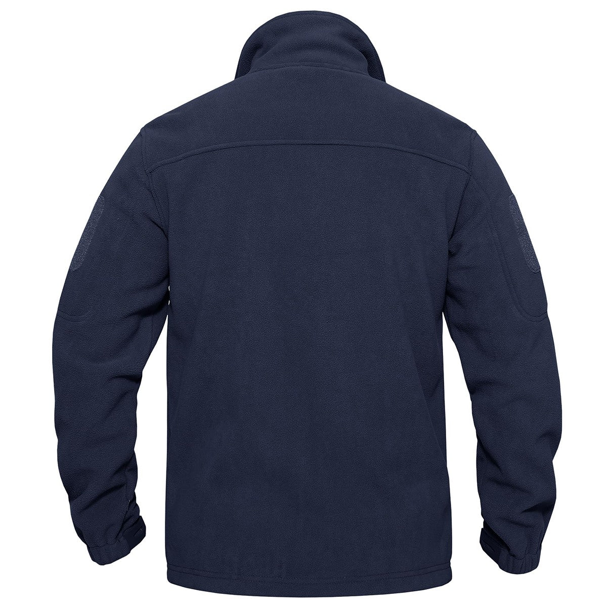 TACVASEN Men's Fleece Jacket Soft Warmth Windproof Full Zip Up Coat Multiple Zipper Pockets Hiking Working Outdoors Windbreaker
