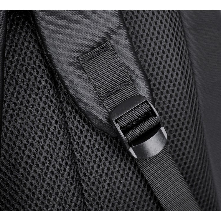 Business backpack, laptop backpack, travel bag, black, large capacity, suitable for different scenarios