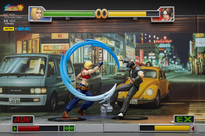 [Pré-venda] JOYTOY 1/18 Action Figure SNK KOF '98UM '97 Modelo de Anime da Equipe Especial