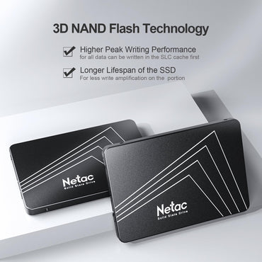 Netac SATA SSD Hard Drive 128GB 256GB 512GB 1TB 2TB SATA3 2.5Inch Disks Laptop Internal Hard Drive HDD Hard Disk for PC Laptop