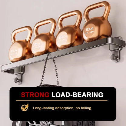 Suction Cup Folding Bathroom Hand Towel Rack Holder Wall Mount No Drill 30/40/50cm Towel Bar Apartment Space Saving