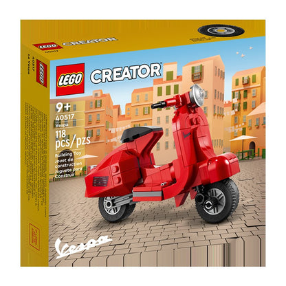 LEGO 40517 Vespa Yellow Edition Kids' Building Block Puzzle Toy for Boys