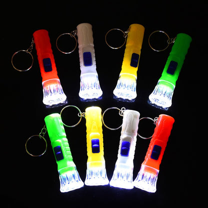 10-30Pcs Mini LED Flashlight Lamp Children Birthday Party Favors Goodie Bag Pinata Filler Toys Rewards Christmas New Year Gifts