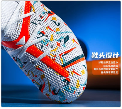 Mens Football Field Boots Ultralight Turf Indoor Society Training Soccer Shoes Cleats for Kids Sneakers TF/FG Football Shoes
