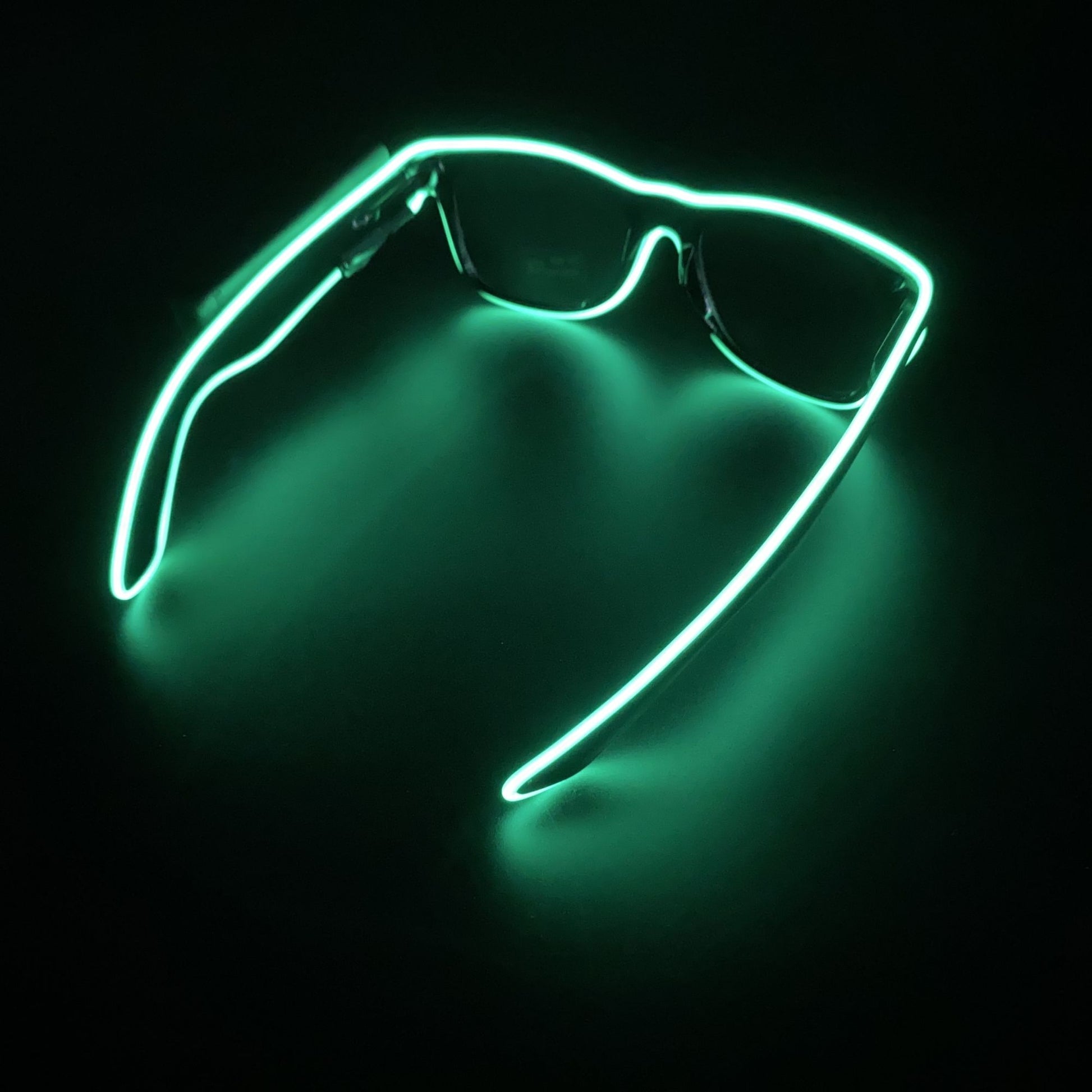 New Cool Wireless Glowing LED Light Up Glasses For Rave Festival Party Luminous Neon Mosaic Sunglasses Club Disco Eye Glasses