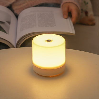 Touch Rechargeable LED Bedside Lamp 3 Colors USB Stepless Dimming Night Light Eye Protection For Bedroom Reading Table Lamp