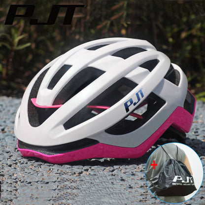 Capacete de Ciclismo PJT 3D Rígido Capacete de Bicicleta de Estrada de Corrida Esportivo Masculino Feminino Capacete de Ciclismo de Montanha Capacete de Segurança MTB