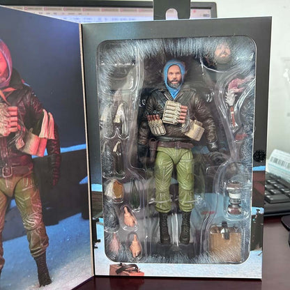 NECA Ultimate MacReady V.3 (Última Posição) O Enigma de Outro Mundo Boneco Colecionável de Ação Brinquedos Modelo Presente de Aniversário