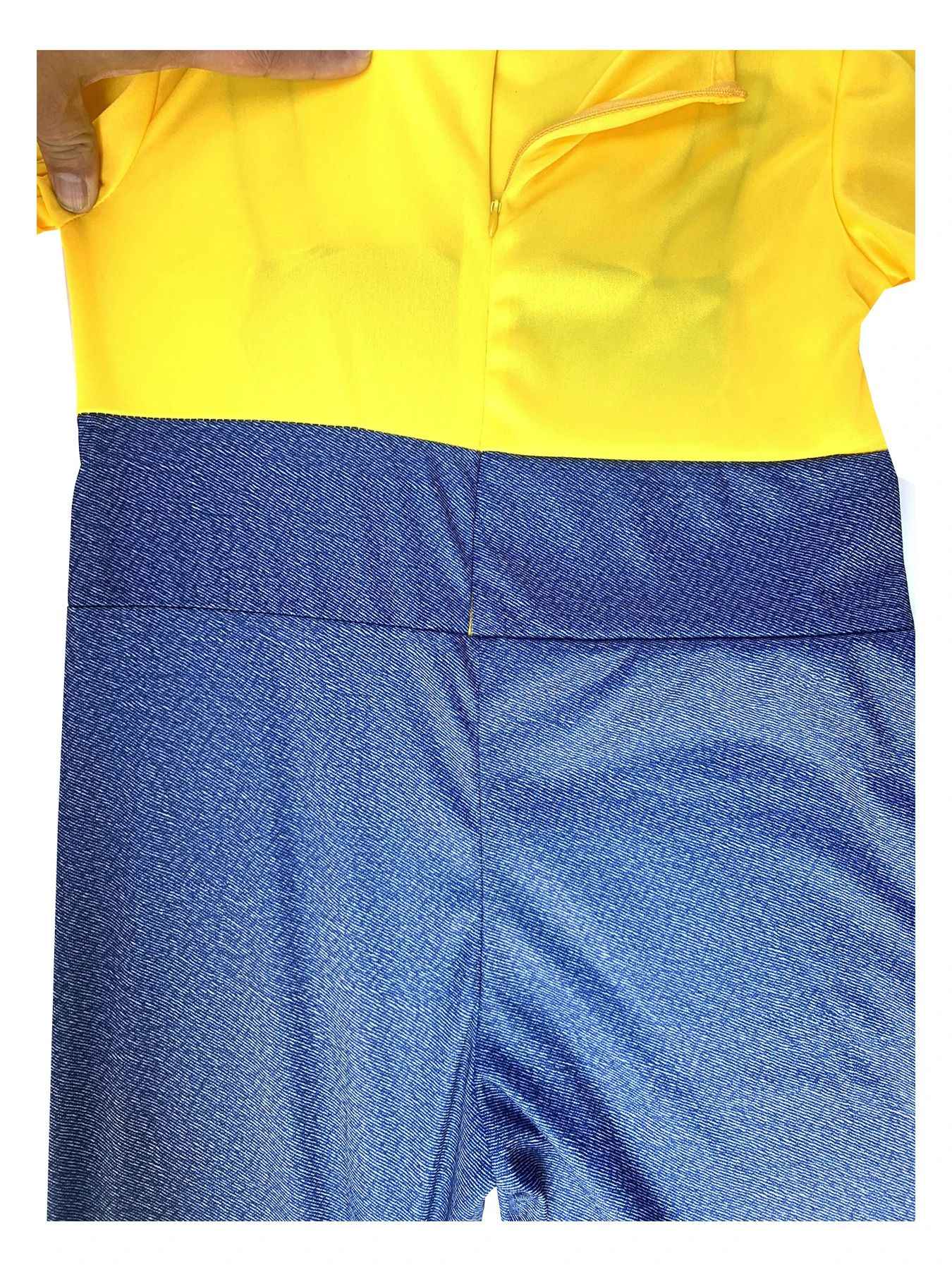 Anime Movie Character Jumpsuit Dress Cosplay Costume Kids Children Men Women Halloween Costume ?
