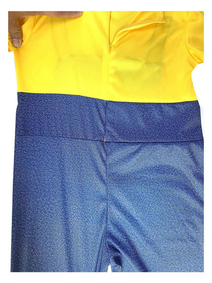 Anime Movie Character Jumpsuit Dress Cosplay Costume Kids Children Men Women Halloween Costume ?