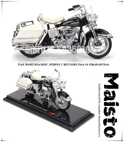 Maisto 1:18 Harley-Davidson Motorcycle 2022 Road King Fat Bob 114 Pan America 1250 Alloy Motorcycle Model Toy Car Collection