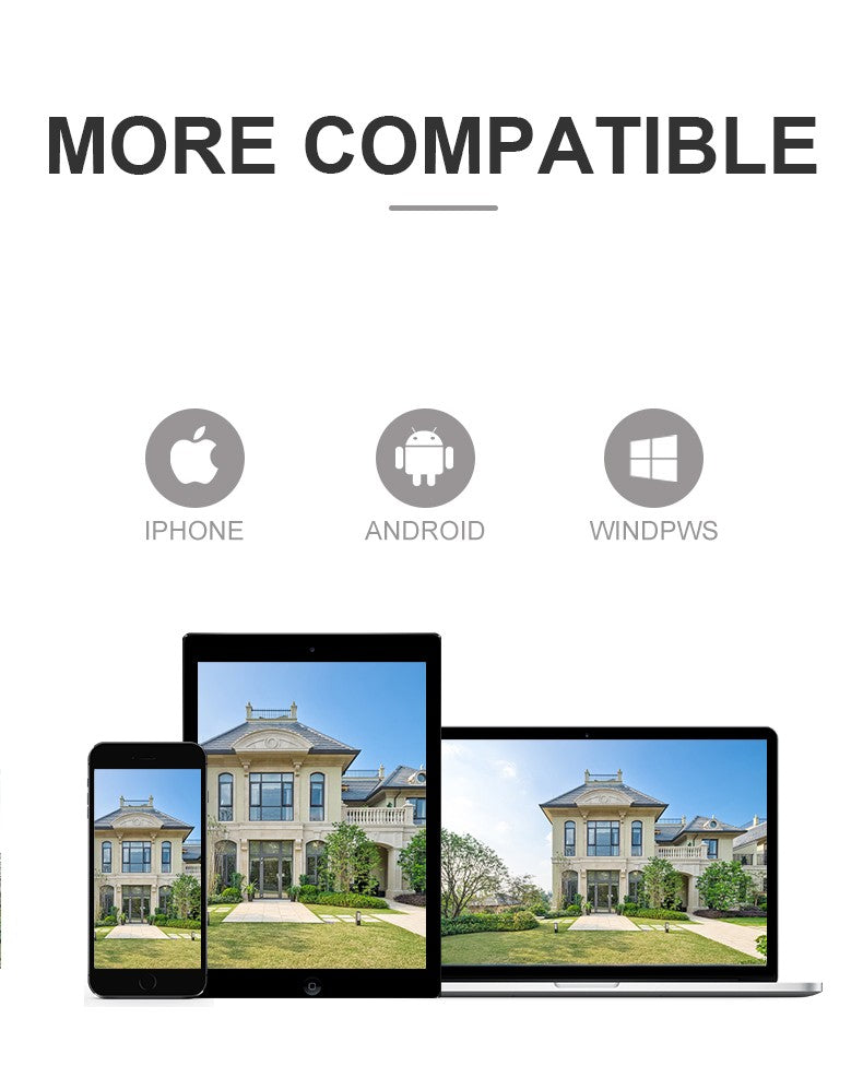 Ycc365 Plus 1080P PTZ Wifi IP Camera Outdoor 4X Digital Zoom AI Human Detect Wireless Camera Audio Security CCTV Wifi Monitor